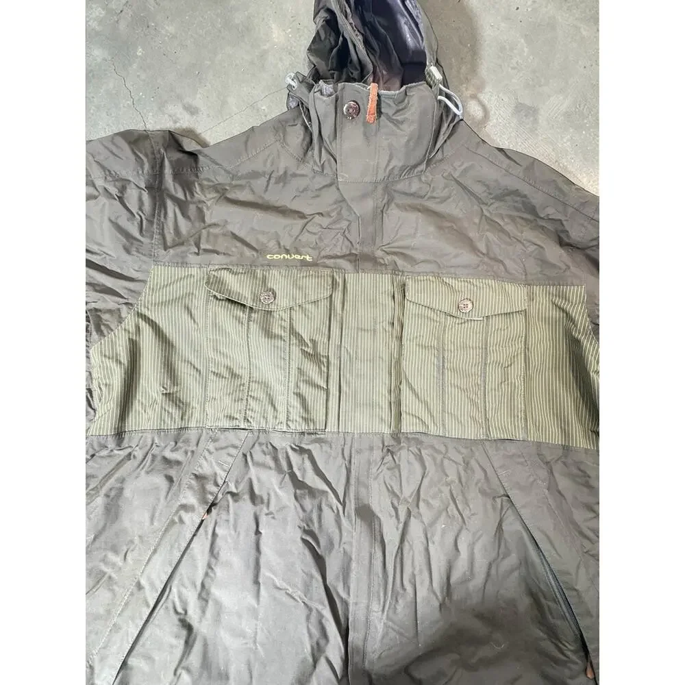 Columbia Convert Jacket Mens XXL Olive BASE TRX Waterproof Ski Snowboard Snow